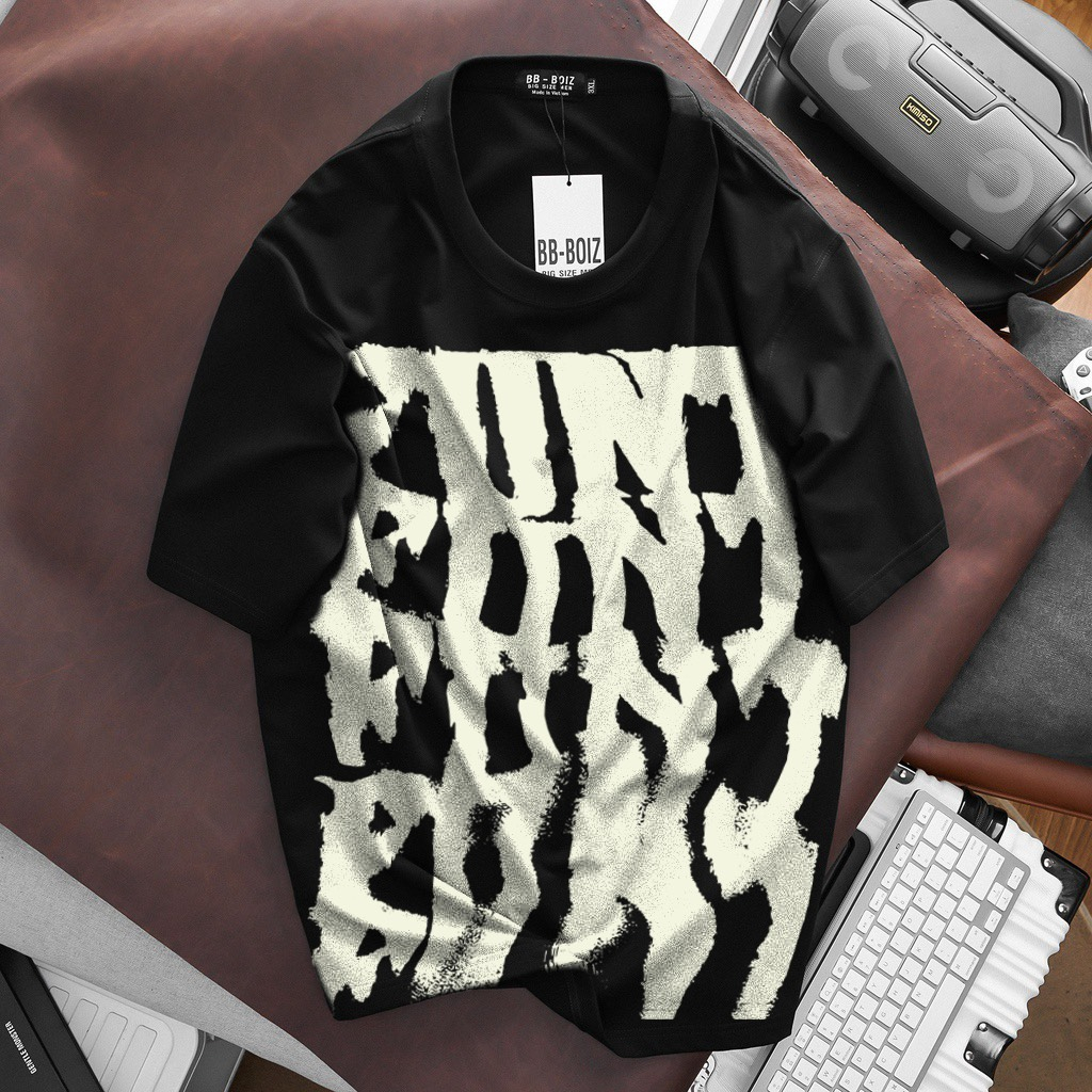 Áo thun nam BB - Boiz chất cotton form 70kg - 130kg - Funt