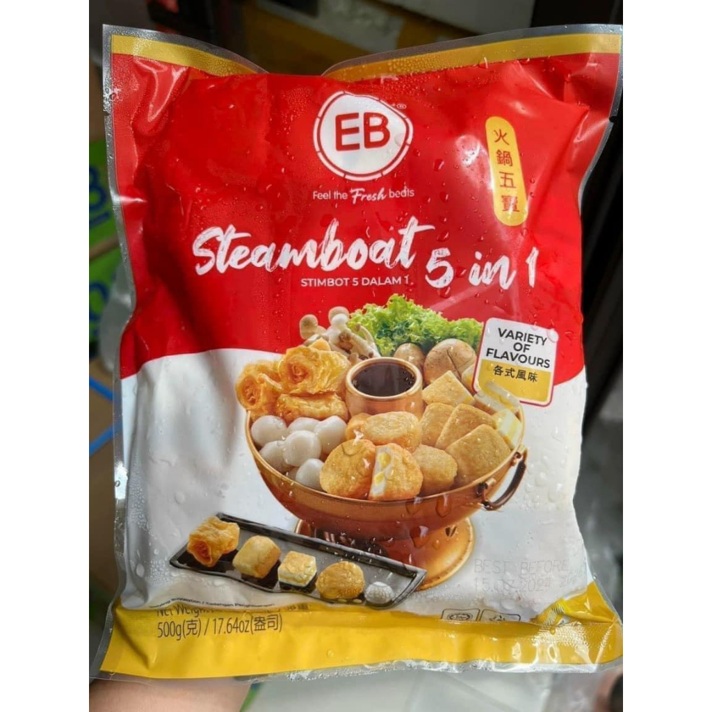 Viên thả lẩu 5 trong 1 500g