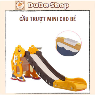 Cầu trượt mini cho bé, cầu trượt lắp ráp tại nhà, cầu trượt khủng long