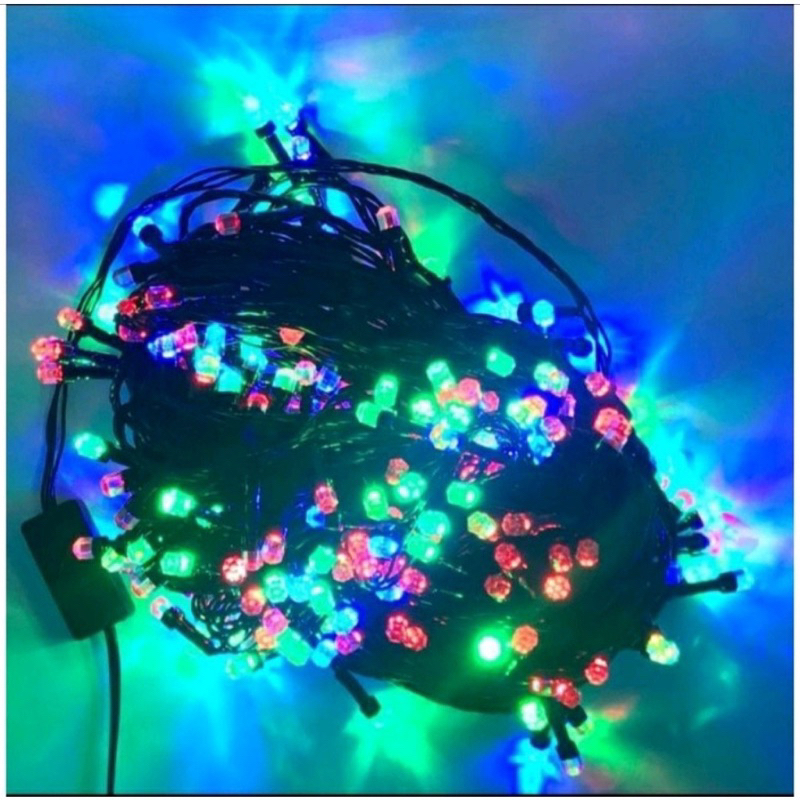 Bộ Đèn Nháy 40M Kim Cương, Dây Led 40M Trang Trí Tiểu Cảnh