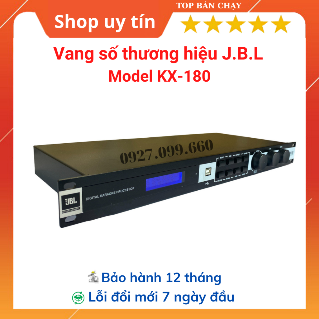 Vang số cao cấp JBL KX180 nhập khẩu nguyên chiếc ,dùng cho dàn âm thanh chuyên nghiệp,gia đình,phòng hát...