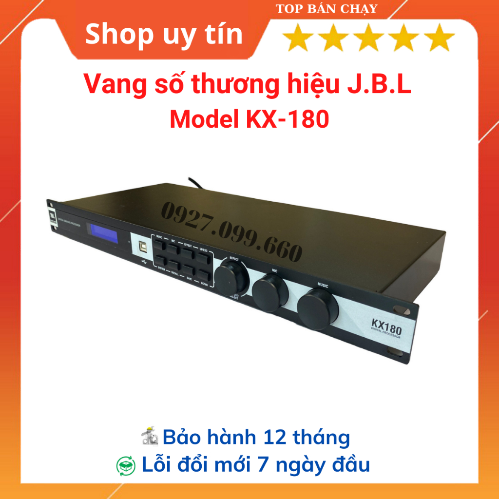 Vang số cao cấp JBL KX180 nhập khẩu nguyên chiếc ,dùng cho dàn âm thanh chuyên nghiệp,gia đình,phòng hát...