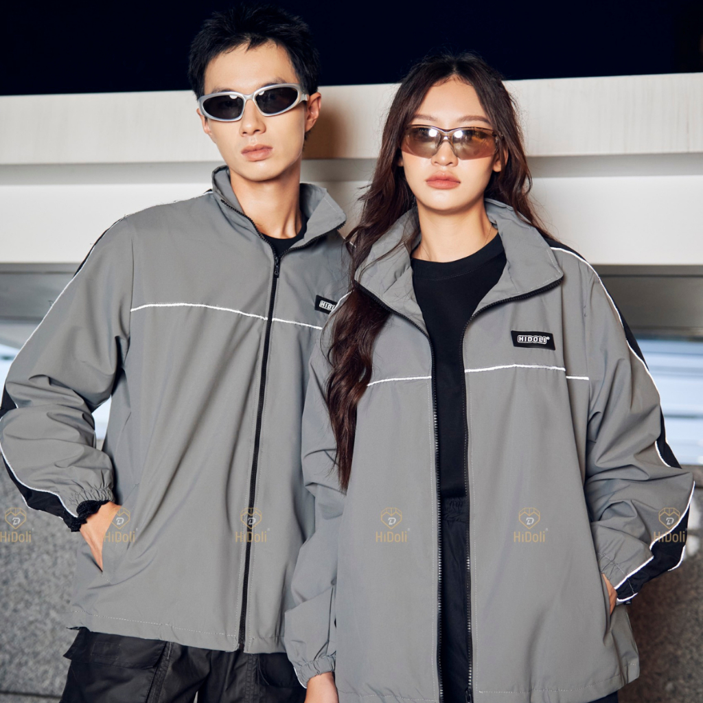 Áo gió nam chống nước NPV, chất gió dù dày dặn cao cấp nhất, bên trong lót lưới thoáng khí dành cho cả nam và nữ