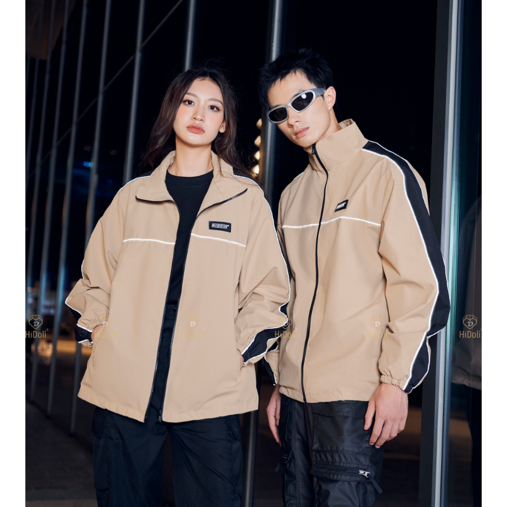 Áo gió nam chống nước NPV, chất gió dù dày dặn cao cấp nhất, bên trong lót lưới thoáng khí dành cho cả nam và nữ