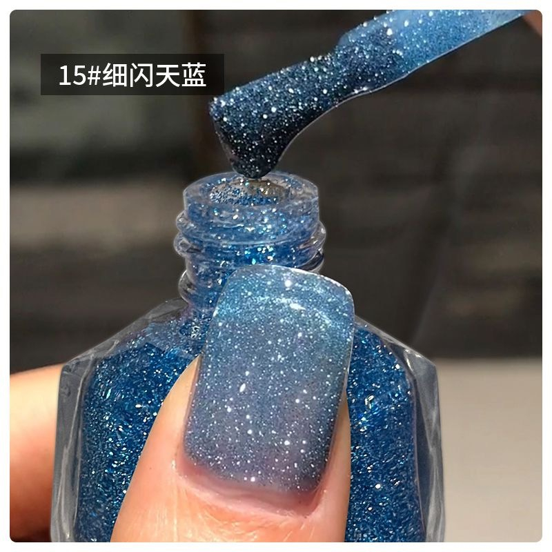Sơn móng tay tự khô GUBO nhũ