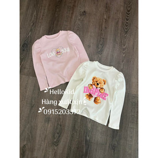 Áo thun gân gấu teddy gzj cho bé