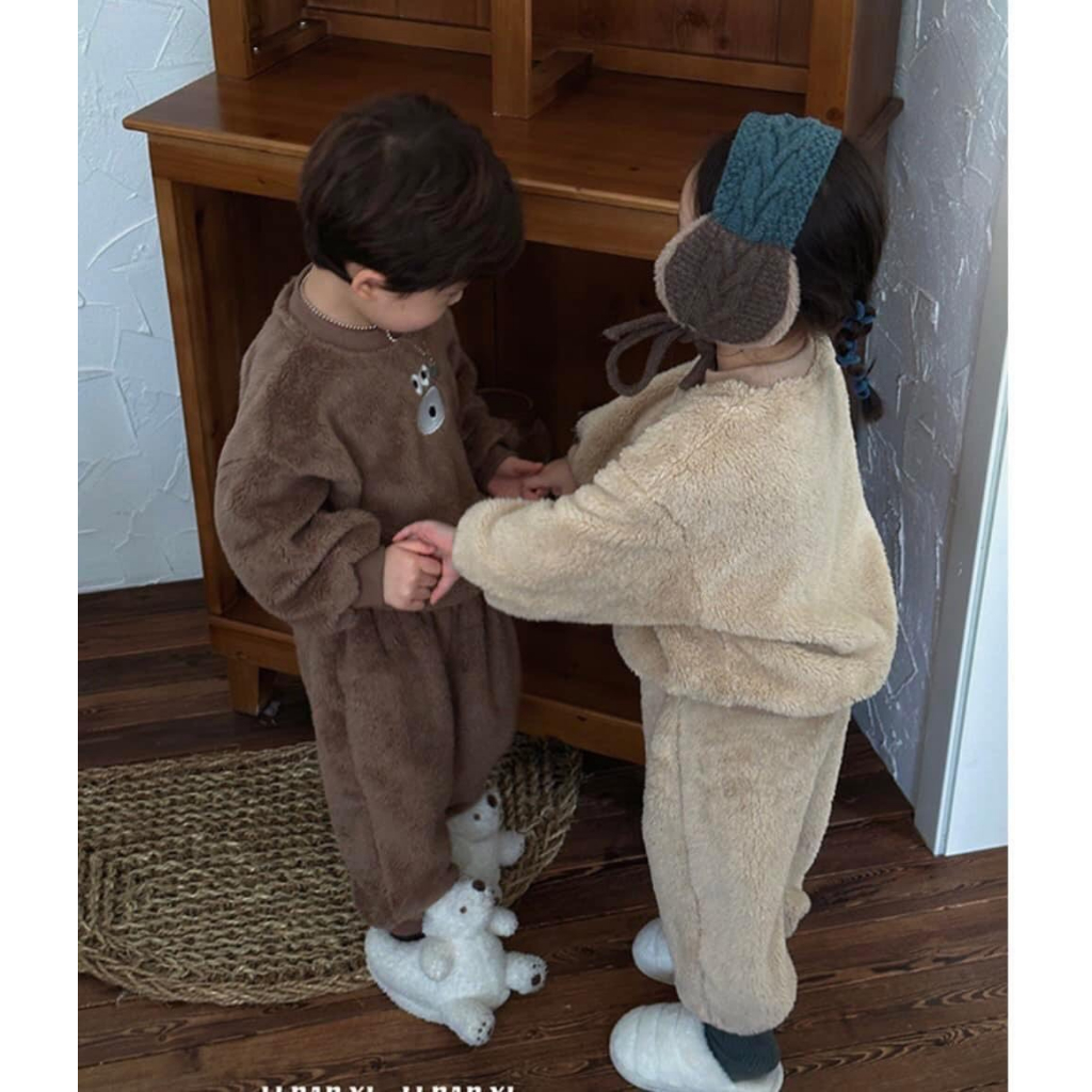 D7406- Bộ lông bé