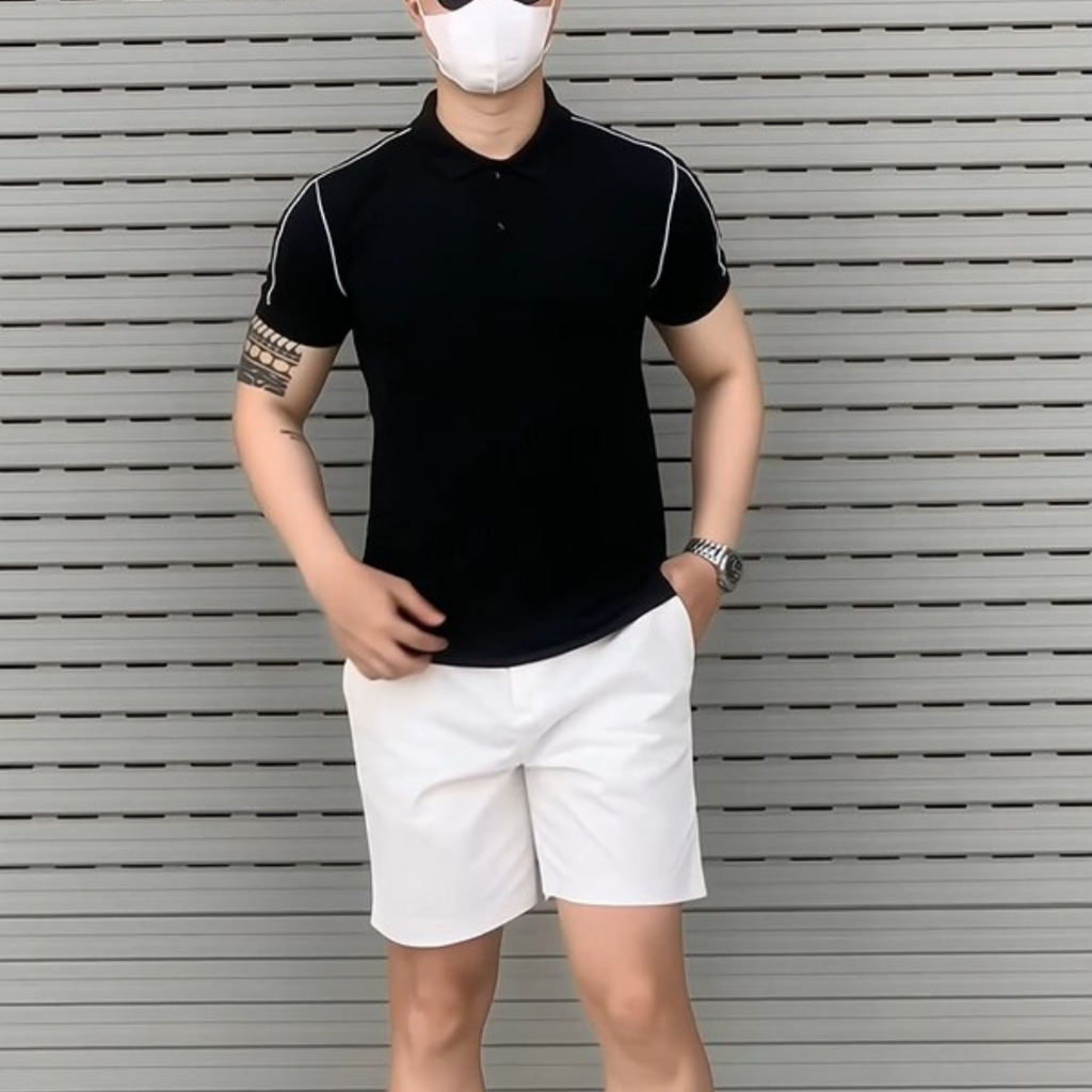 ÁO POLO B47 NAM ĐƠN GIẢN HOT  Menswear Top