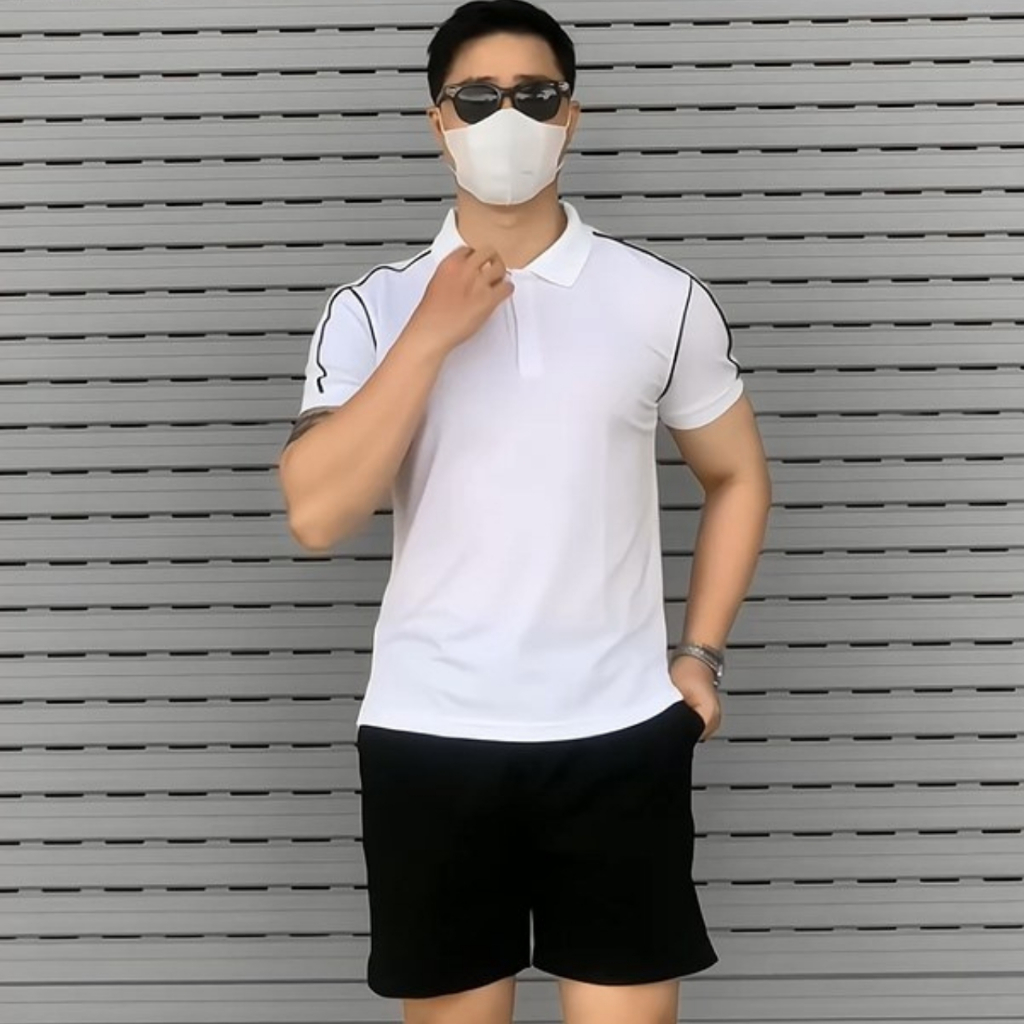 ÁO POLO B47 NAM ĐƠN GIẢN HOT  Menswear Top