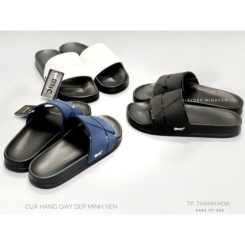 DÉP NAM QUAI NGANG PU - BNC FASHION