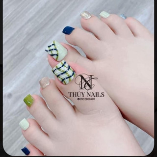 A8 bộ 24 móng chân giả