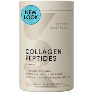 Collagen peptides sr bột collagen thuỷ phân sport research type i & iii powder mẫu mới của mỹ