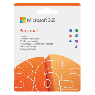 Phần mềm Microsoft 365 Personal English Subscr 1YR APAC EM Medialess Emerging Market P10 (QQ2-01896)