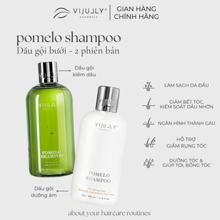 Dầu gội bưởi Vi Jully - Giảm rụng tóc, ngăn gàu ngứa, hỗ trợ kích mọc tóc