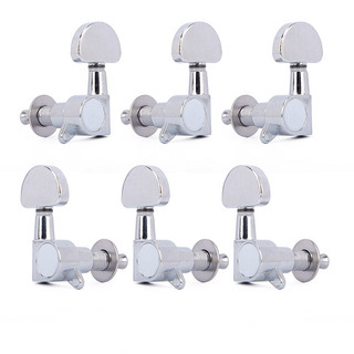 Bộ 6 khóa đúc inox đàn guitar acoustic cao cấp