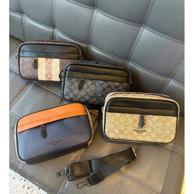 Túi đeo chéo nam nữ unisex dáng hộp Size 25 dây bảng cá tính