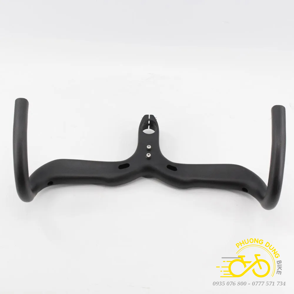 Ghi đông road liền pô tăng Carbon xe đạp ENVE 420x90mm