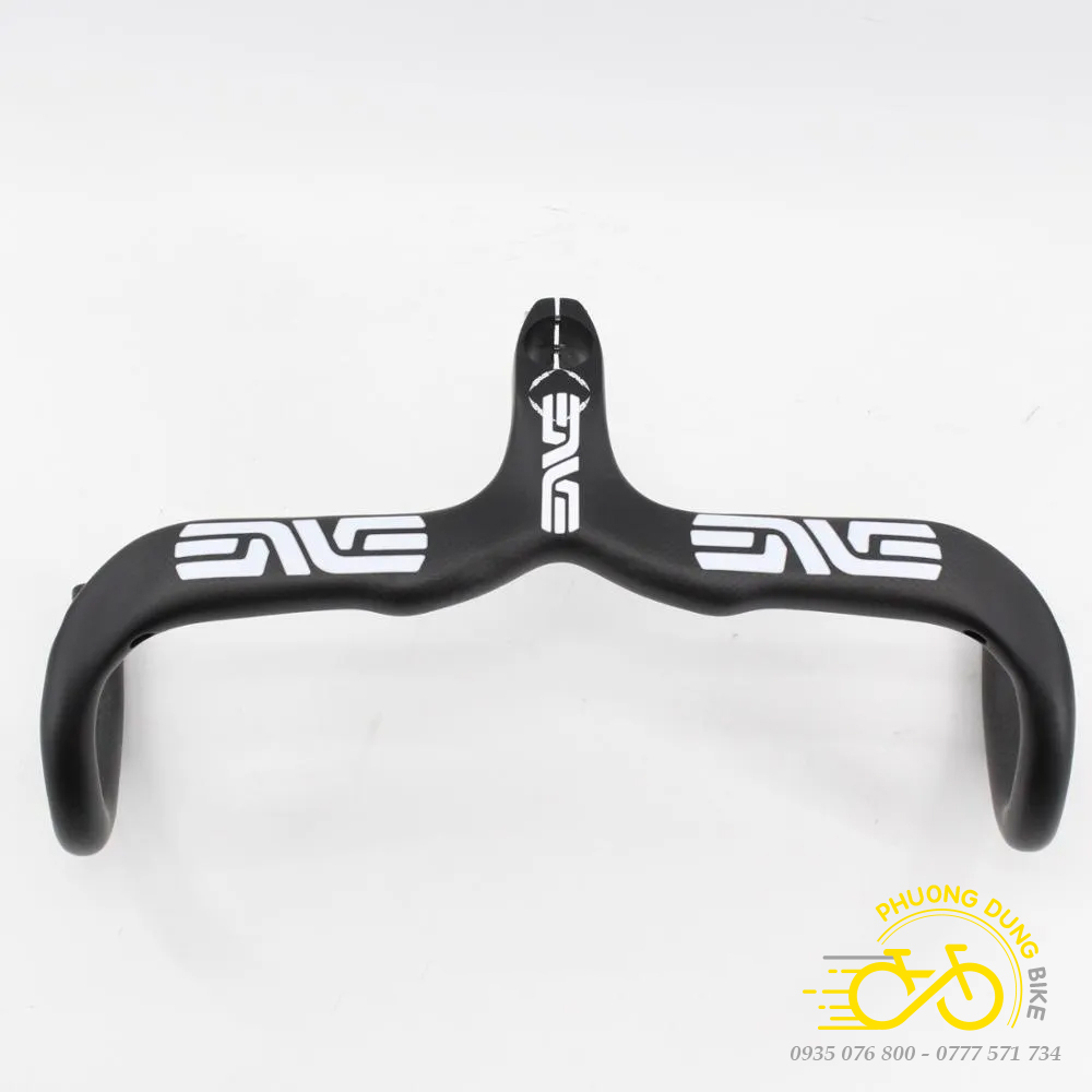 Ghi đông road liền pô tăng Carbon xe đạp ENVE 420x90mm