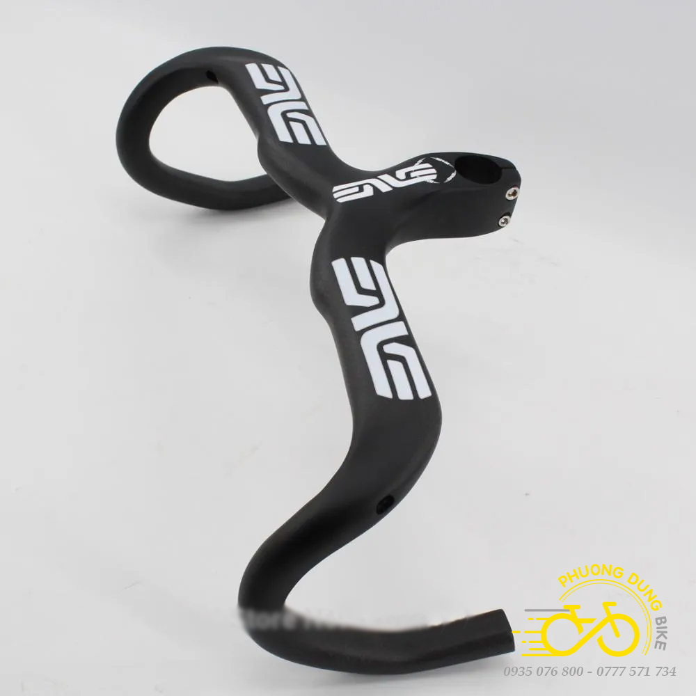 Ghi đông road liền pô tăng Carbon xe đạp ENVE 420x90mm