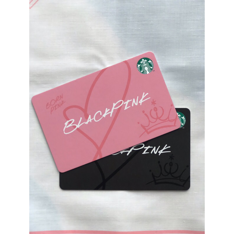 THẺ STARBUCKS x BLACKPINK - NEW CHƯA ACTIVE