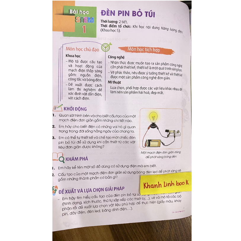 Sách - Giáo dục STEM lớp 5