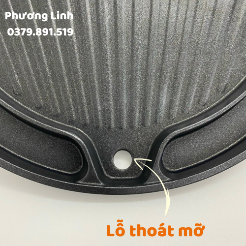 Vỉ Nướng Bếp Từ Kitchen Flower NY-3563 35 CM Siêu Bền Dẫn Nhiệt Tốt - Hàng Chính Hãng Bảo Hành 24 Tháng