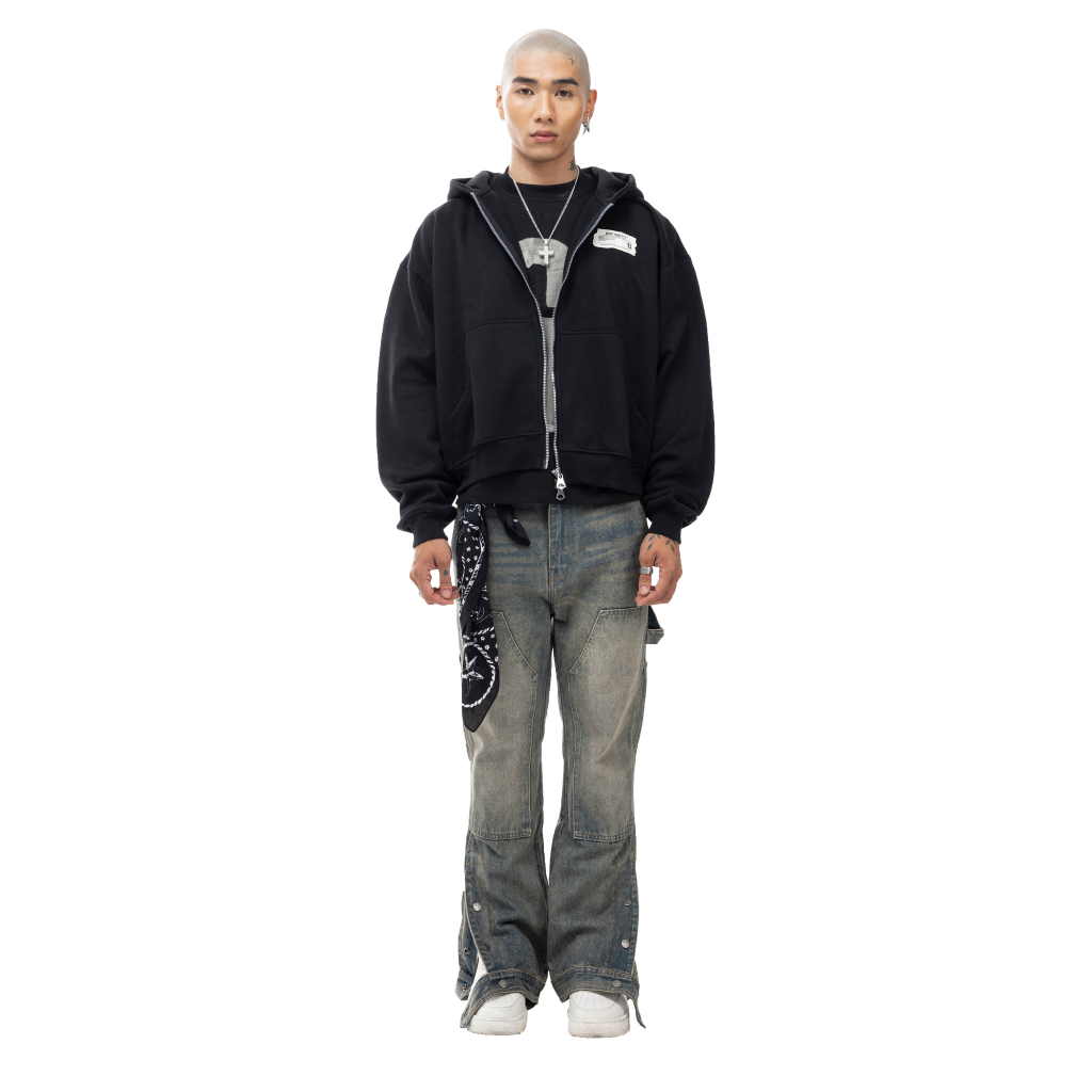 Áo Khoác Nam Nữ BADHABITS ZIPPER HOODIE - Local Brand Chính Hãng