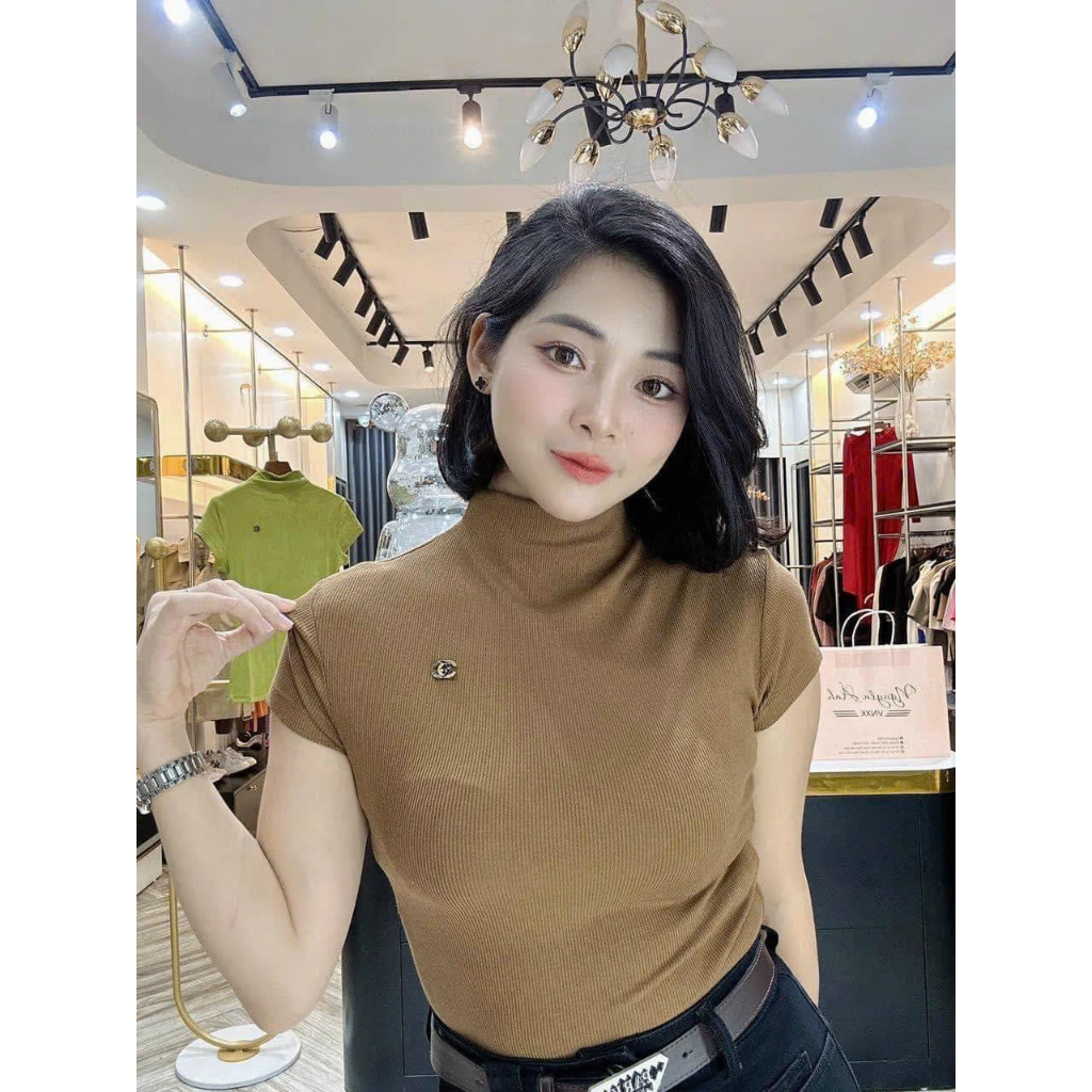 Áo tăm cổ leo tag X trơn mềm nhiều màu