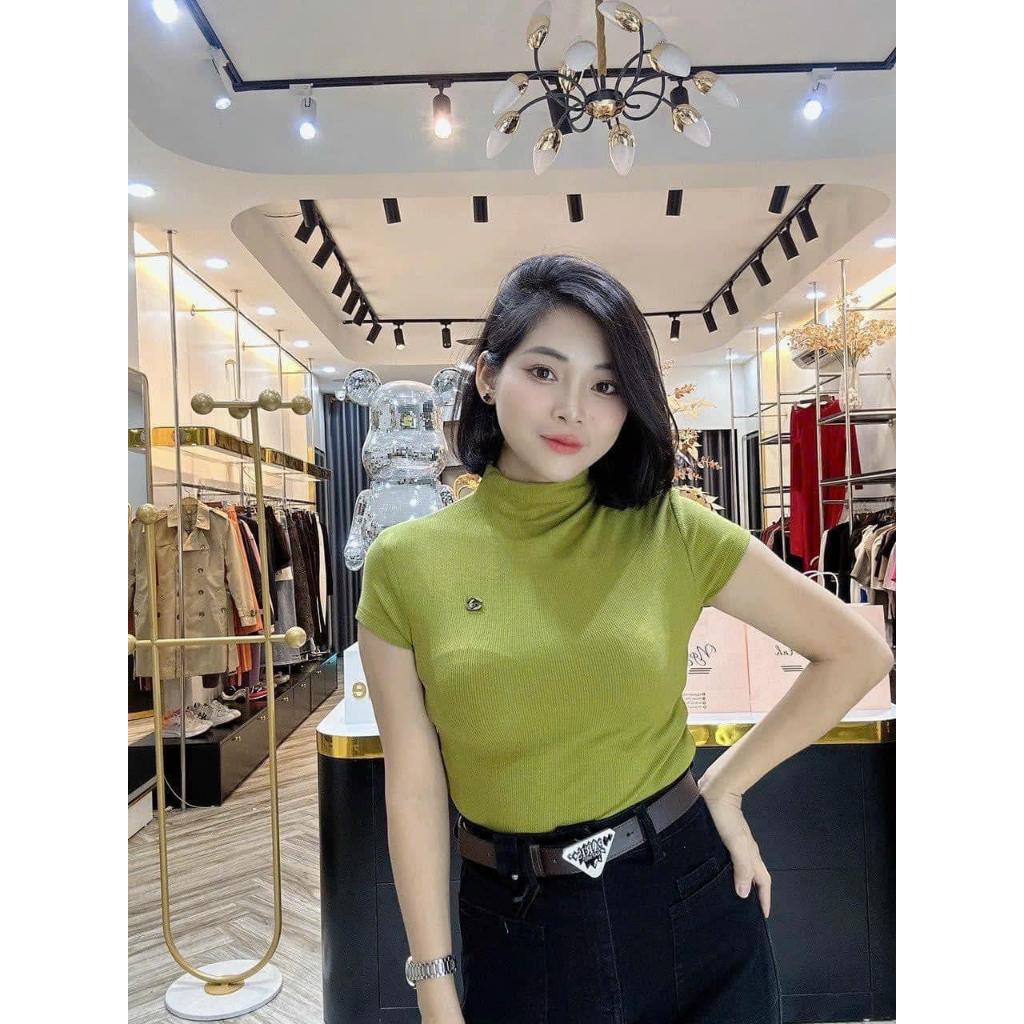 Áo tăm cổ leo tag X trơn mềm nhiều màu