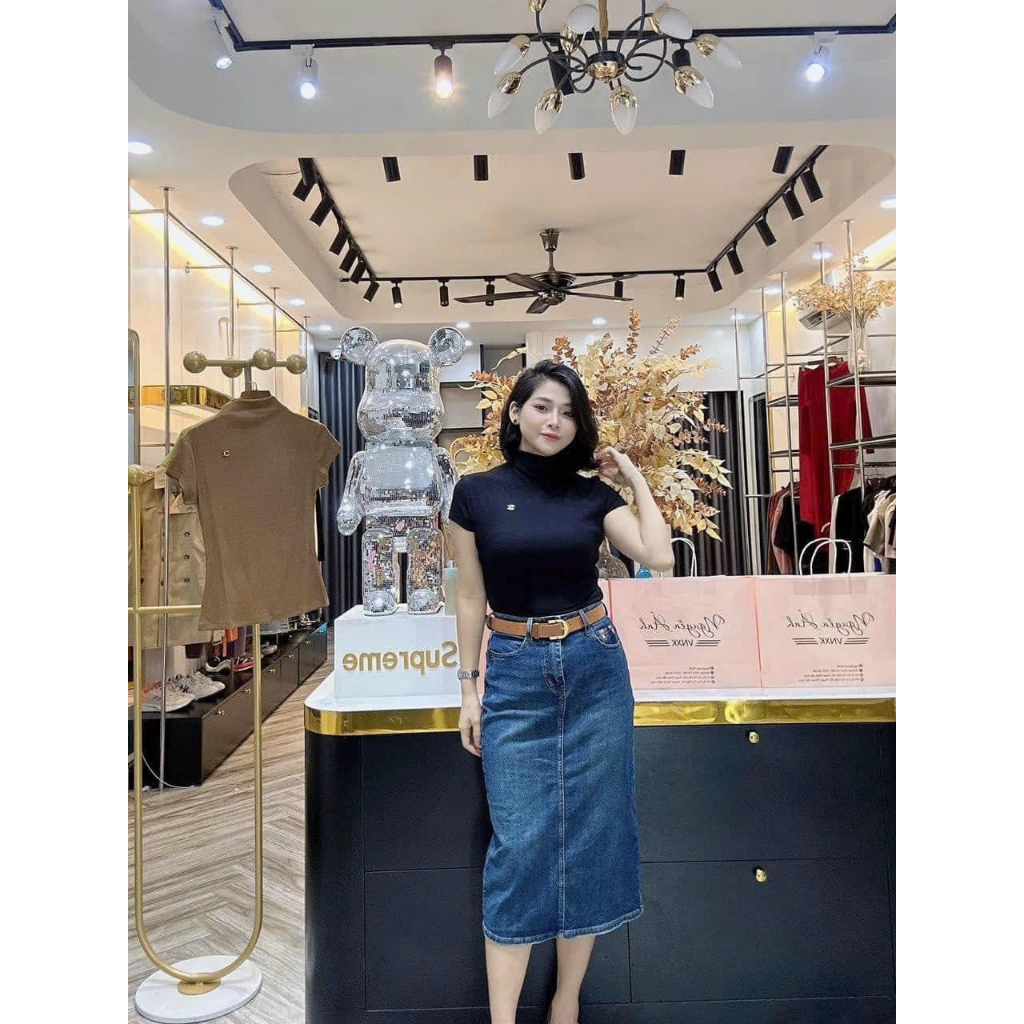 Áo tăm cổ leo tag X trơn mềm nhiều màu