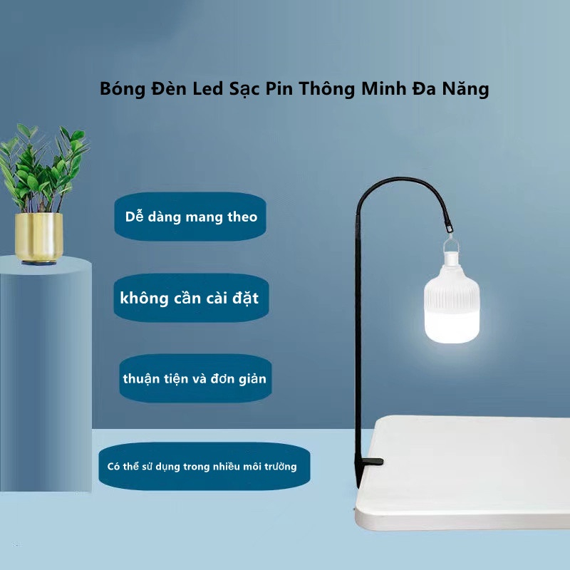 Đèn chùm sạc USB, công suất 80W, 260W, 500W, dễ mang theo, chống thấm nước, pin trâu đa năng, cáp sạc miễn phí
