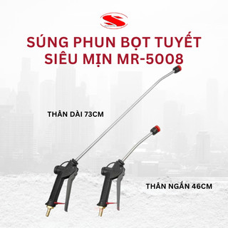 Súng tạo bọt tuyết, đầu phun bọt rửa xe siêu mịn MR-5008