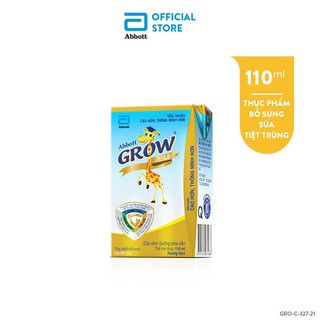 Lốc 4 hộp sữa nước abbott grow gold 110ml/hộp