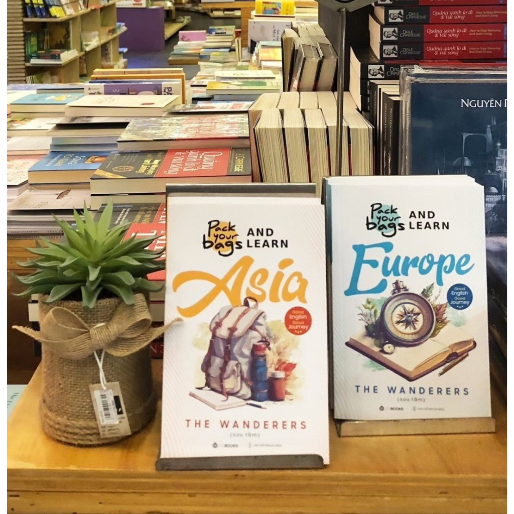 Sách - Bộ sách Tiếng anh du lịch từ Á sang Âu