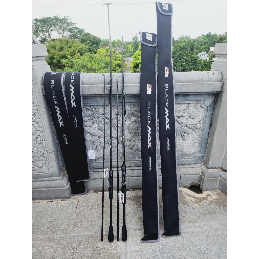 [Chính Hãng] Cần câu lure Abu Garcia Black Max Phiên bản 2023 Mới Nhất Năm Nay bản Màu Đen cao cấp l