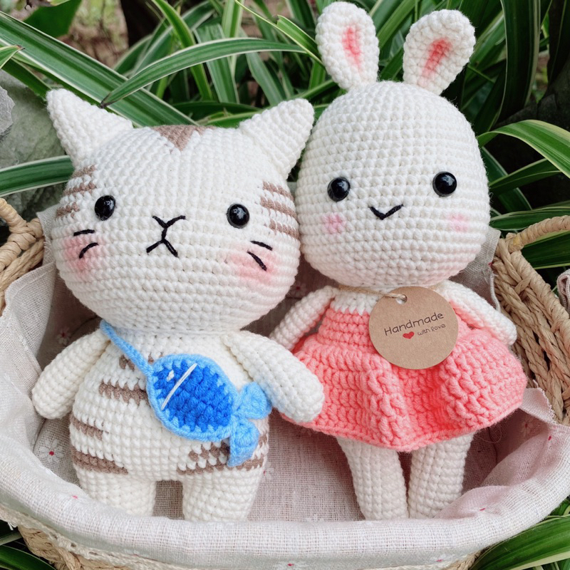 Thú móc len handmade quà tặng cho bé