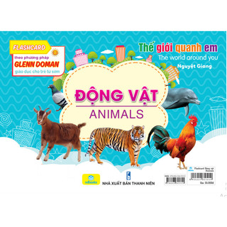 Sách - Flashcard Thế giới quanh em - Giáo dục theo phương pháp Glenn Doman - ndbooks