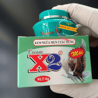 Kem ngừa mụn 3 tác dụng X2 chính hãng 6g - Mỹ Phẩm Uyên Nhi