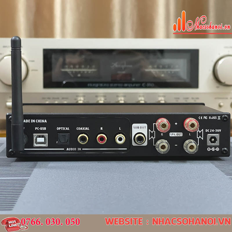 AMPLY DAC GIẢI MÃ 24BIT SUCA DA-2120C HOT NHẤT HIỆN NAY