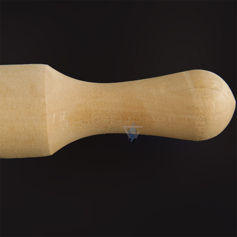 Cây lăn bột làm bánh bao, cây cán bột làm bánh bằng gỗ kích thước 40cm, giấy nến Trường Xuân