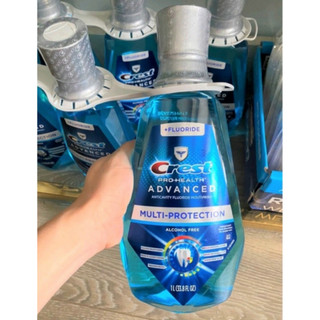 Nước súc miệng crest pro-health advanced 1 lít của mỹ