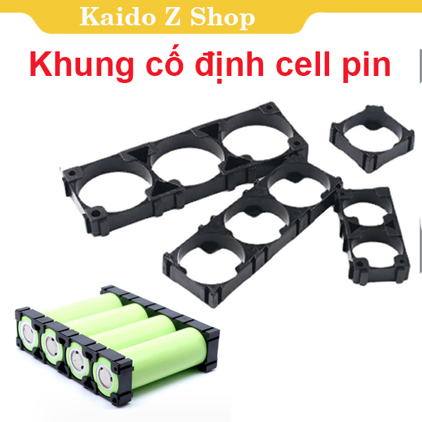 Khung cố định pin 18650, 21700, 26650, 32650 (1 cái)- 1688s.vn