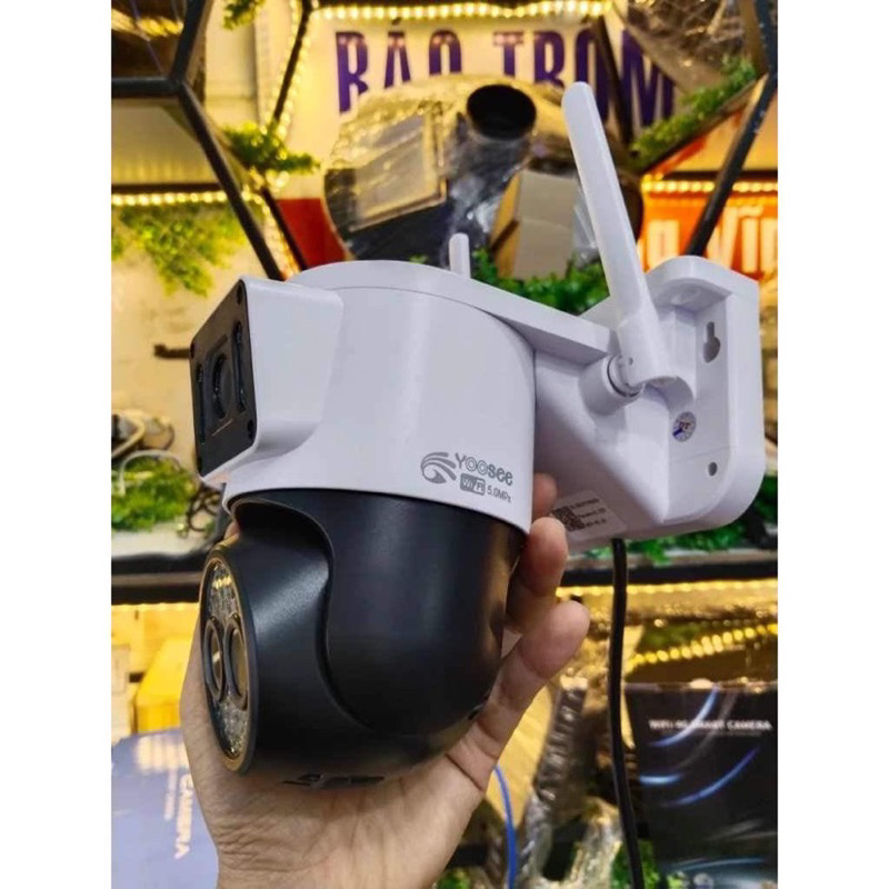 Camera Yoosee 2 khung hình ngoài trời Q26D Pro , 3 mắt Cú