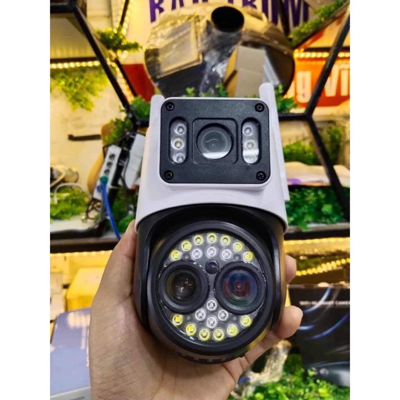 Camera Yoosee 2 khung hình ngoài trời Q26D Pro , 3 mắt Cú