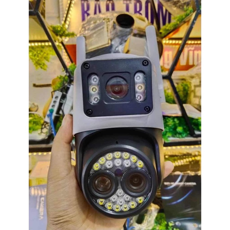 Camera Yoosee 2 khung hình ngoài trời Q26D Pro , 3 mắt Cú