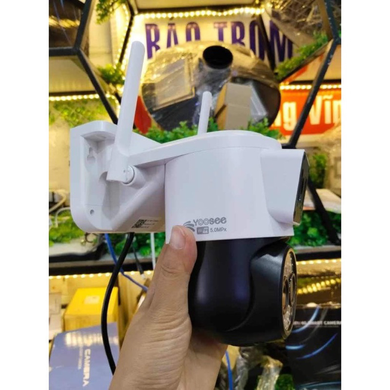 Camera Yoosee 2 khung hình ngoài trời Q26D Pro , 3 mắt Cú