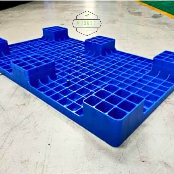 Pallet Nhựa Lót Sàn và Kê Hàng Hóa Kích thước: 100 x 60 x 10 Cm, Tải Trọng 1000 Kg