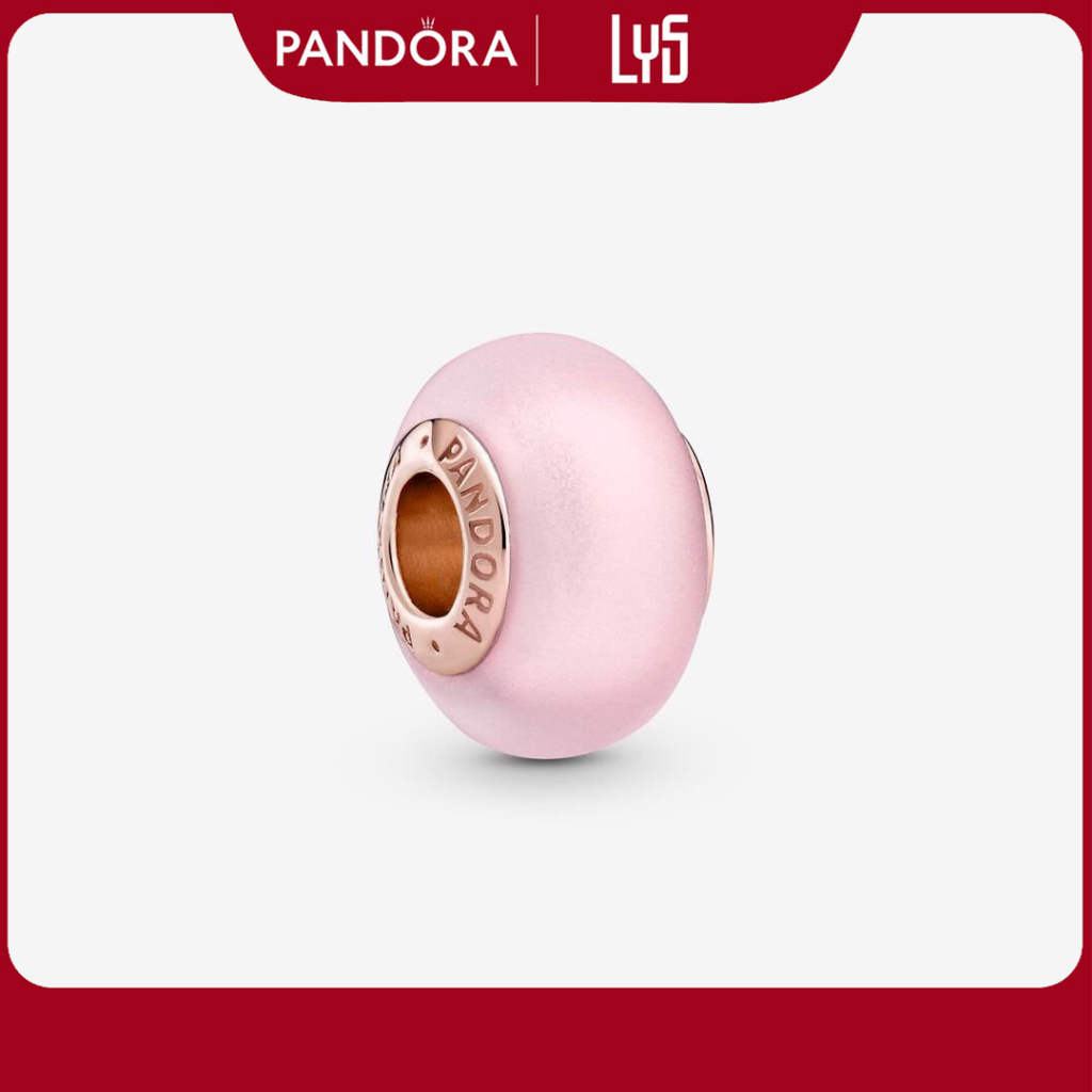 Pandora Matte Blue Murano Glass Charm dành cho nữ-1268