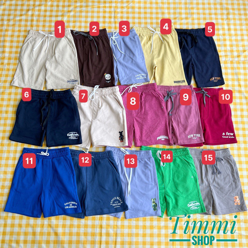 Quần Short Da Cá Cotton Cho Bé Trai Quần Đùi Cho Bé Mặc Thu Đông