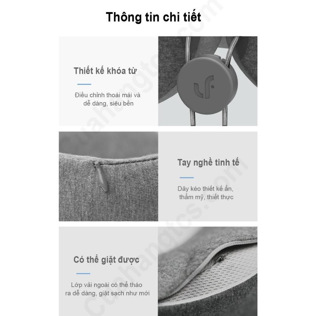 Gối massage cổ XM LR-S100/LR-TJ001